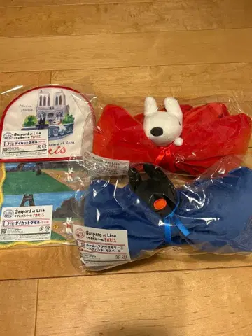 리사와 가스파르 캐릭터 복권 헤어밴드 타월