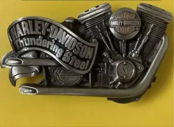 레어 Harley-Davidson 버클 USA