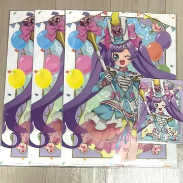 프리파라 마루쿠지 클리어 파일 브로마이드 라라 논 세트