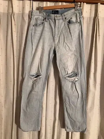 Gap 스트레이트 데미지 데님