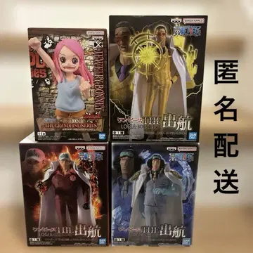 원피스 피규어 묶음 판매 4체 THE 출항 LOGIA DXF