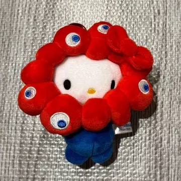 산리오 미야쿠미야쿠 변신 봉제 인형 BC 헬로키티 카라비너 포함