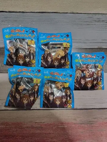 케이온! 십육차 아침 티타임 피규어 전 5종 세트