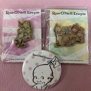 [ 로즈 오닐 큐피 ] 핀 배지 & 캔뱃지