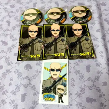 스트그라 경찰 OPERATION SGPD 굿즈 보일러