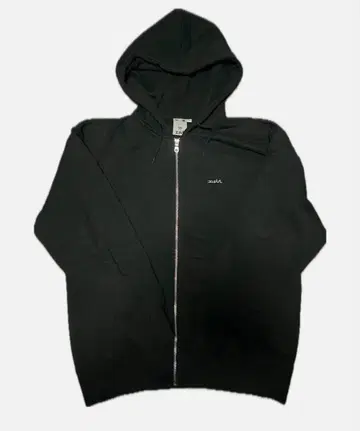 인기 x-girl 풀 집업 후드티 블랙 S 사이즈