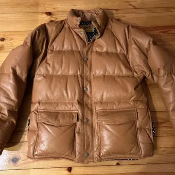 마블즈 다운 자켓 S 카멜