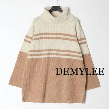 새상품 DEMYLEE XS 데 터틀 니트 정가 41800엔