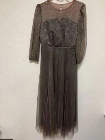 결혼식 파티 드레스 7부 소매