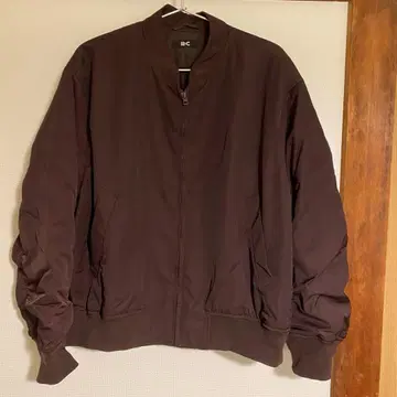UNIQLO C 봄버 자켓 XL 와인