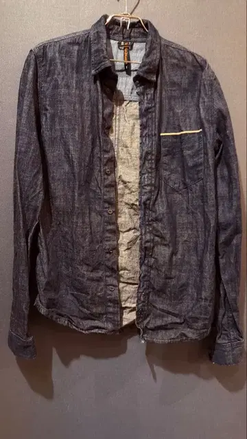 Nudie Jeans 누디진 데님 셔츠 샴브레이 셔츠