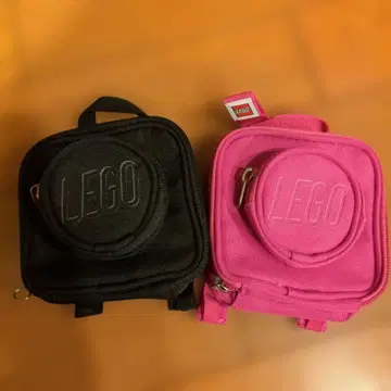 레고 백팩형 미니 파우치 2개 세트