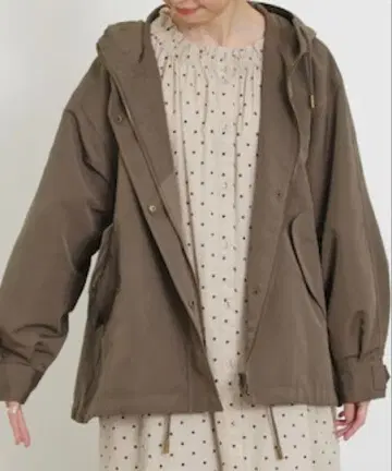 사만사 모스모스 마운틴 후드티 모카