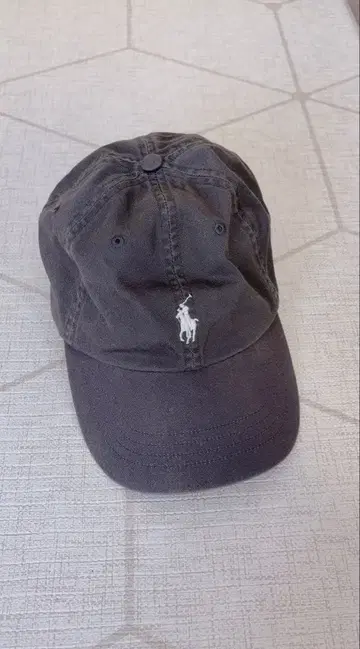 랄프 로렌 캡 차콜 그레이