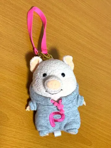 푸통 봉제 인형 키링 스트랩