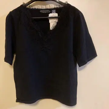 DANA BUCHMAN PETITE 디나벅먼 반팔 니트탑