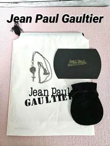 Jean Paul Gaultier 로자리오 크로스 목걸이 VTG
