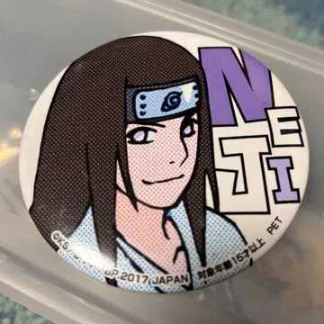 NARUTO 나루토 질풍전 프라이스 히나타 네지 캔뱃지 미개봉