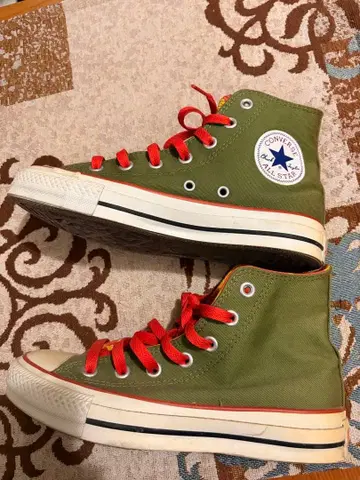 Converse 컨버스 올리브 그린 빈티지