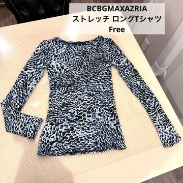BCBGMAXAZRIA(비씨비지맥스아즈리아) 스트레치 롱T