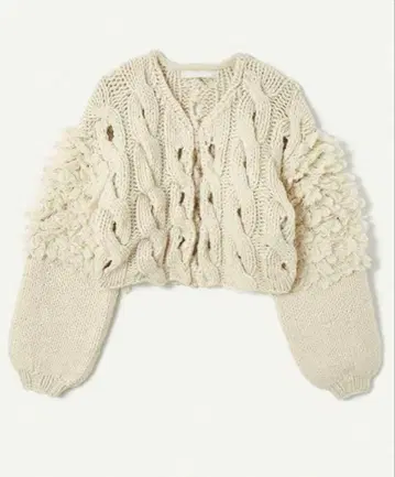 LEINWANDE 케이블 쇼트 가디건