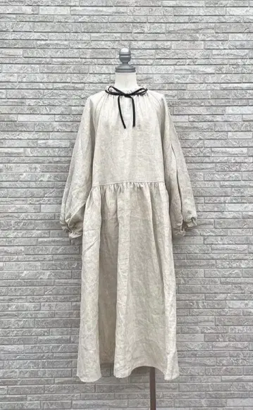 사만사 모스모스 타치카와 한정판 프릴 옷깃 원피스