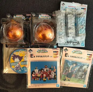 드래곤볼 제일복권 묶음 판매 세트