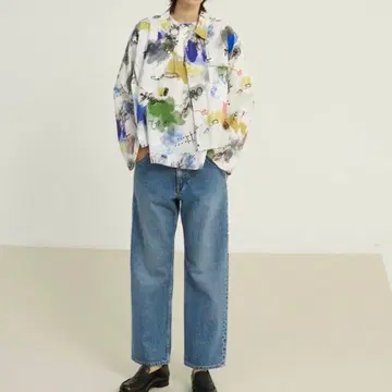 URU / 6 Poket pants (Vintage wash denim)