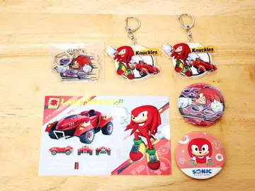 소닉 레이싱 크로스 월드 너클즈 세트