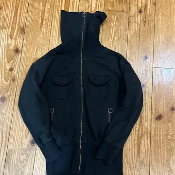 CECI McBEE 블랙 집업 후드티 아카이브