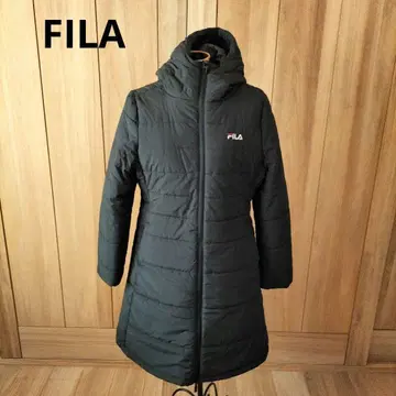 FILA 휠라 충전솜 후드 벤치 코트 축열 알루미늄
