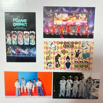 M!LK 집합 트레이딩 카드 스티커