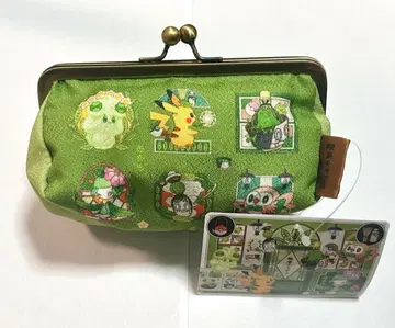 새상품 복주머니 파우치 찻집 차데스 포켓몬 센터