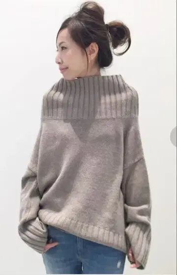 완판템! 컨디션 최상! L'Appartement 터틀넥 WIDE KNIT