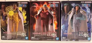완전 미개봉 ONE PIECE THE 출항 해군 대장 3세트 피규어