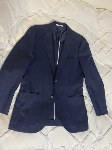 매킨토시 철학 TROTTER 네이비 테일러드 자켓