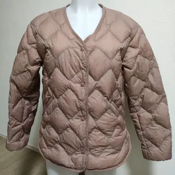 새상품 UNIQLO 울트라 라이트 다운 핑크 S