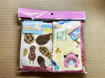 유니버셜 USJ 스파이 패밀리 미니 타월 세트 아냐