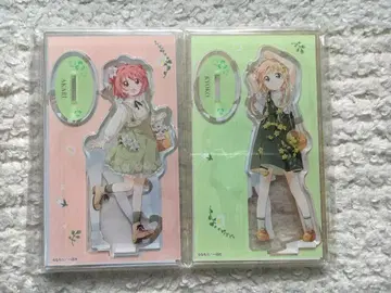 유루유리 x 오오무로가 x 아토레 아크릴 스탠드 고라쿠부 세트 4종 세트