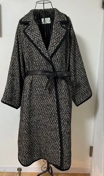 유나이티드 도쿄 기후 롱 가운 코트 벨트 포함