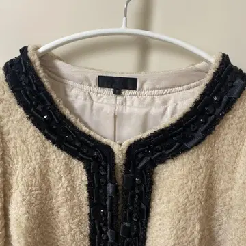 TO BE CHIC 보아 롱 자켓 베이지 M 사이즈