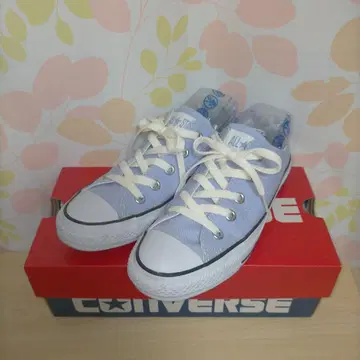 CONVERSE ALL STAR 로우컷 스니커즈 라이트 블루