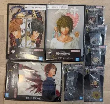 제일복권 DEATH NOTE C상 H상 아크릴 세트