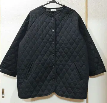 Libra Cue 퀼팅 자켓 블랙