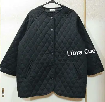 Libra Cue 퀼팅 자켓 블랙
