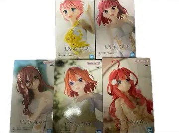 5등분의 신부 원화전 ver. 피규어 5종 세트