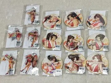 시라누이 마이 복권 콜렉션 캔뱃지 아크릴 키링 SNK KOF