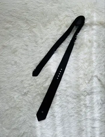 유니폼 익스페리먼트 실크 넥타이 별 패턴 SOPHNET 내로우