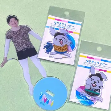 라비트! 난바 아나운서 아카오기 아나운서 아크릴 스탠드 3점 세트