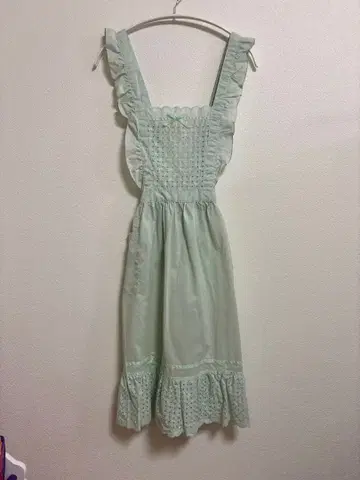 KIKI2 구제 의류 에이프런 코엔지